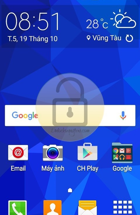Unlock, mở mạng, Nạp tiếng Việt Samsung Galaxy Core Prime SM-G360G (Vũng Tàu)